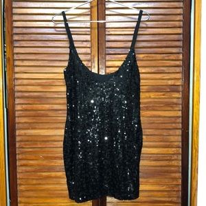 Sequin mini dress